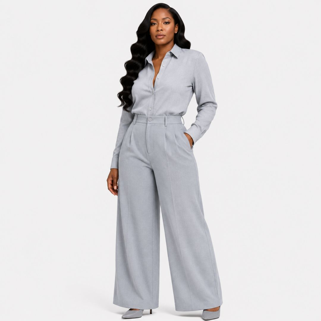 Premium Light Grey Plain Fabrics